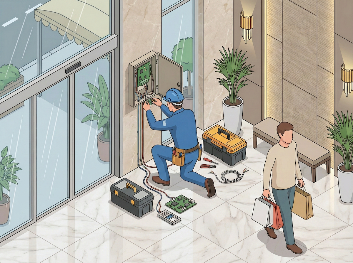 オートロック修理イメージ